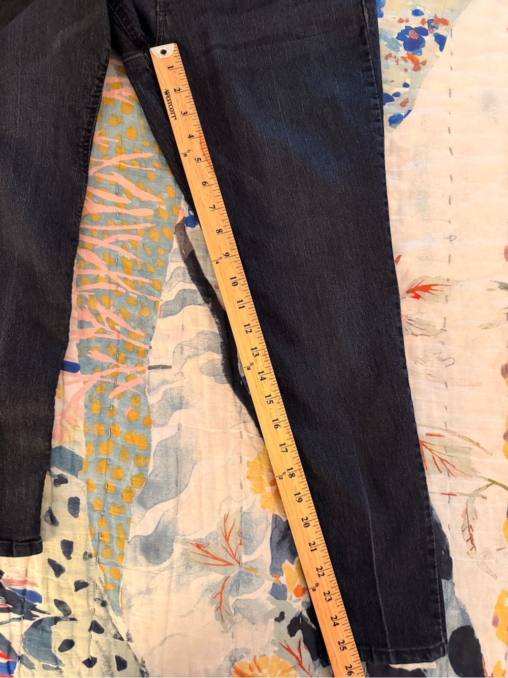 DEMOCRACY 10 Stretch Skinny Jeans Dark Wash - Picture 7 of 10